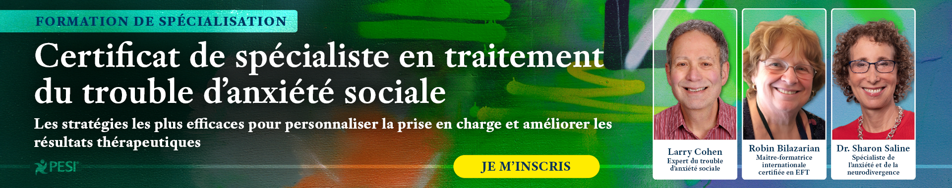 Certificat de spécialiste en traitement des troubles d'anxiété sociale