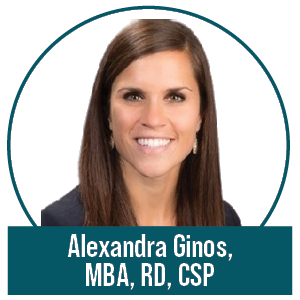 Alexandra Ginos, MBA, RD, CSP