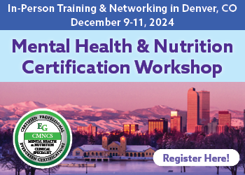 Mental Health & Nutrition Certification Training