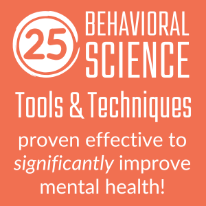 25 Behavioral Science Techniques & Tools