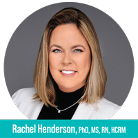 Rachel Henderson, PhD, MS, LHRM, CCRN-K