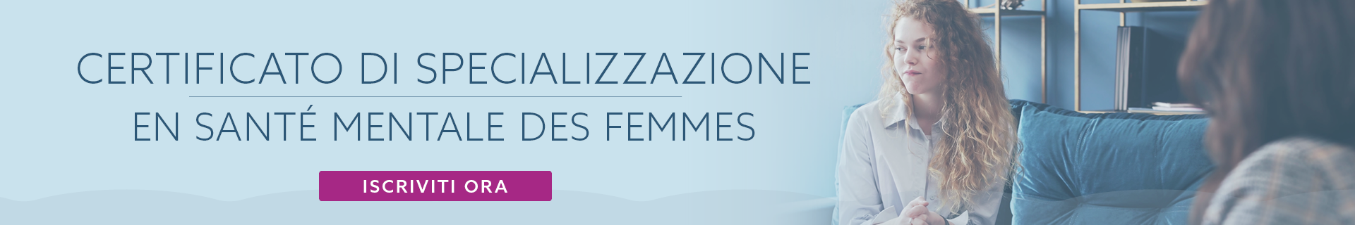 Certificato di specializzazione in salute mentale delle donne