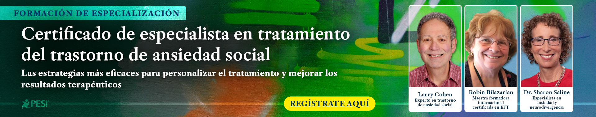 Certificado de especialista en tratamiento del trastorno de ansiedad social