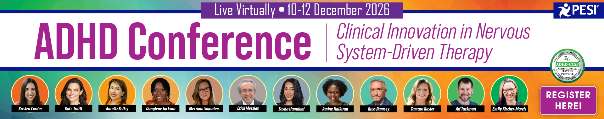 ADHD Conference: Clinical Innovation in Nervous System-Driven Therapy