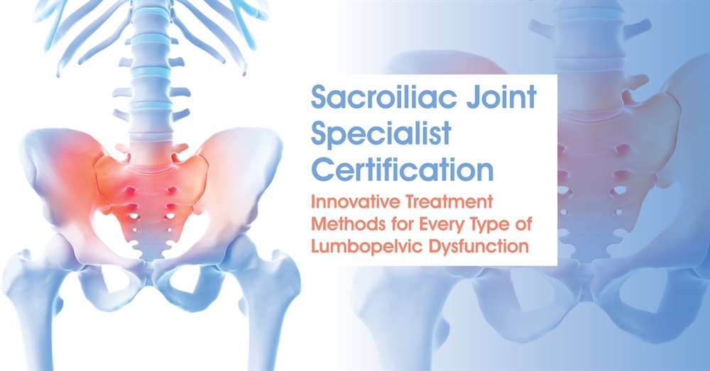 Online Sacroiliac Certification $199.00