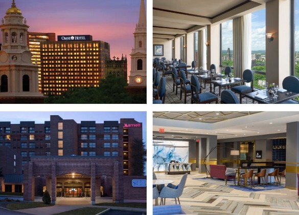 Omni New Haven Hotel at Yale and Providence Marriott Downtown