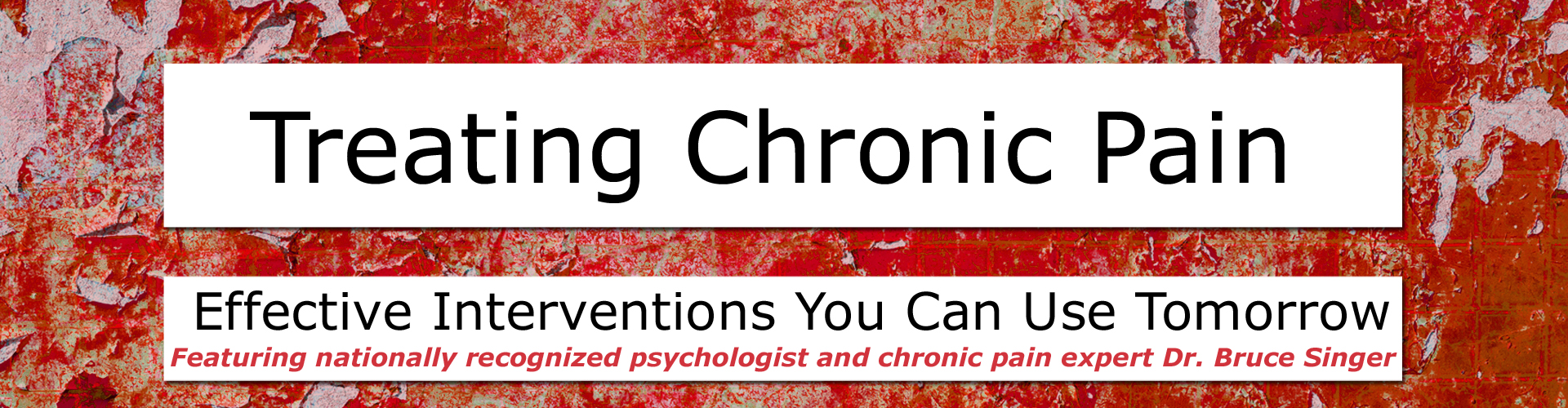 Treating Chronic Pain Header
