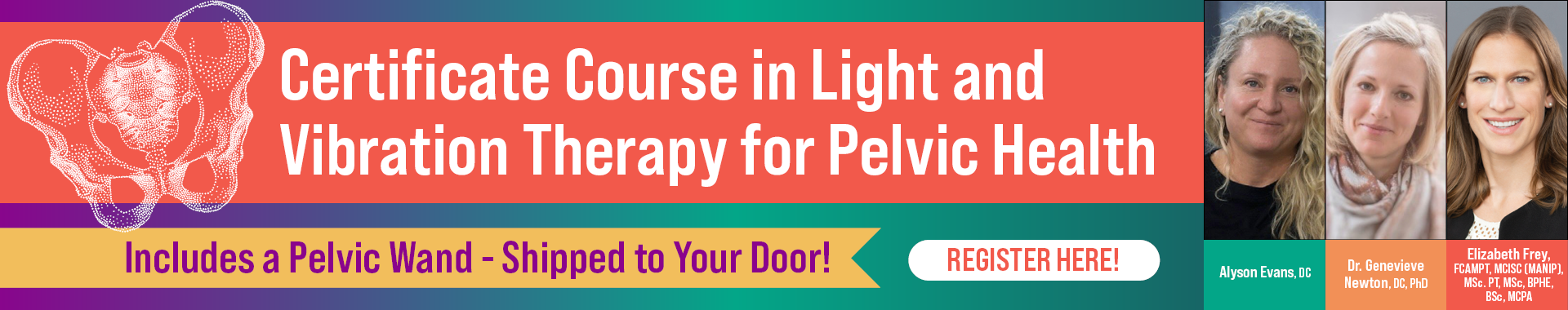 Certificate Course in Light and Vibration Therapy for Pelvic Health