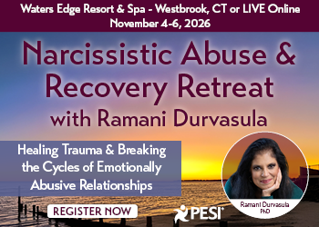 Narcissistic Abuse & Recovery Retreat with Ramani Durvasula