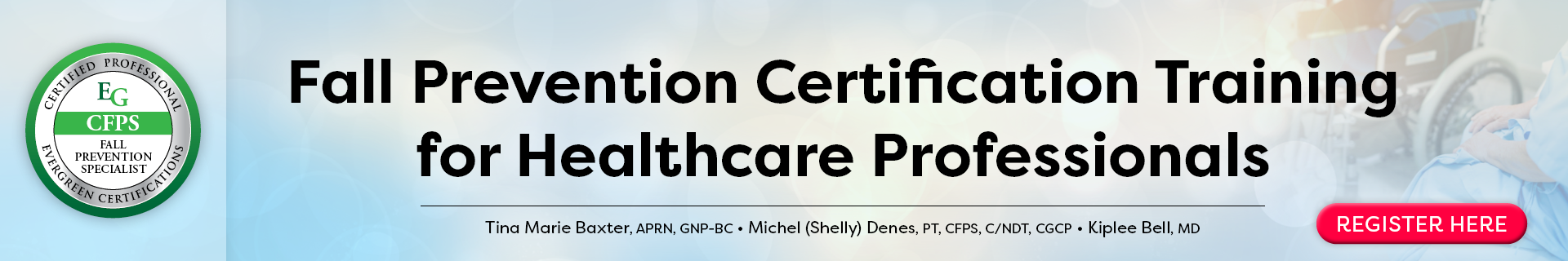 Fall Prevention Certification Training for Healthcare Professionals