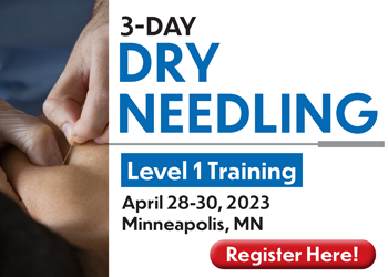 3-Day: Dry Needling: Level 1 Training