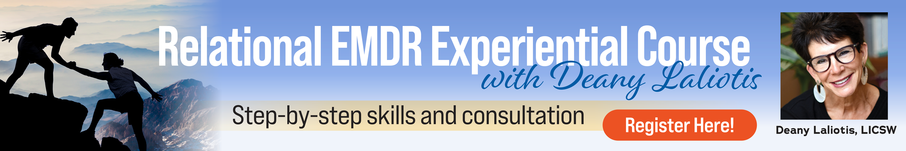 Relational EMDR Experiential Course with Deany Laliotis: Step-by-Step Skills and Consultation