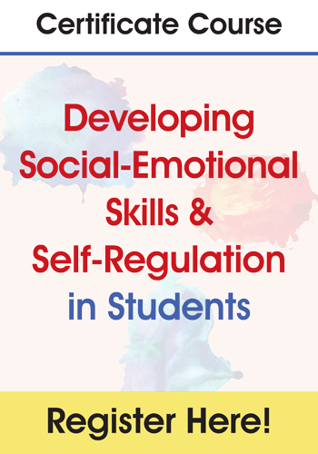 Certificate Course in Developing Social-Emotional Skills & Self-Regulation in Students
