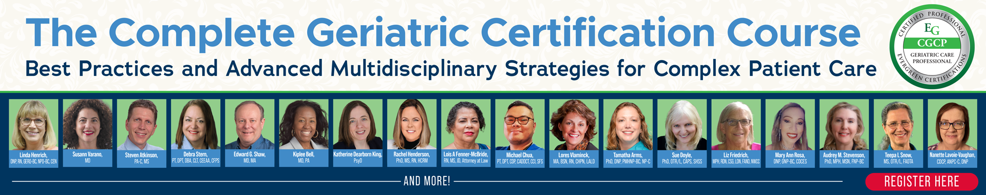 The Complete Geriatric Certification Course