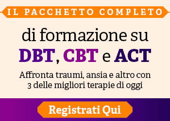 Il pacchetto completo di formazione su DBT, CBT e ACT