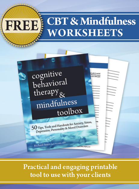CBT and Mindfulness Toolbox Worksheet cover