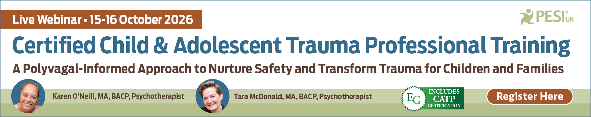 Certified Child & Adolescent Trauma Professional (CATP) Training