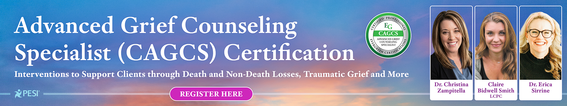 Advanced Grief Counseling Specialist (CAGCS) Certification