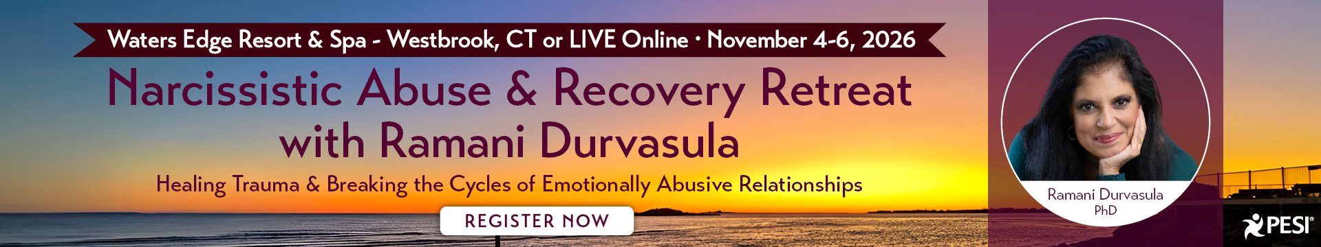 Narcissistic Abuse & Recovery Retreat with Ramani Durvasula