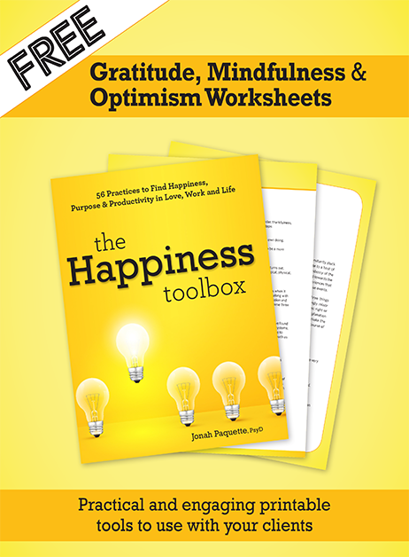 Happiness Toolbox Worksheet cover