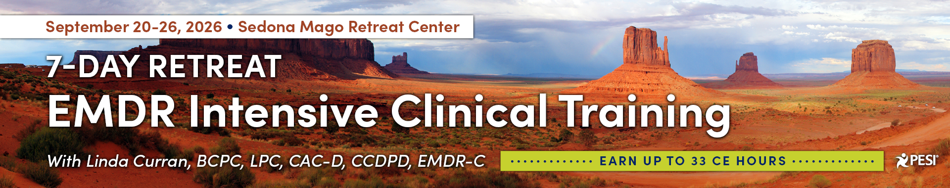 7-Day Retreat: EMDR Intensive Clinical Training