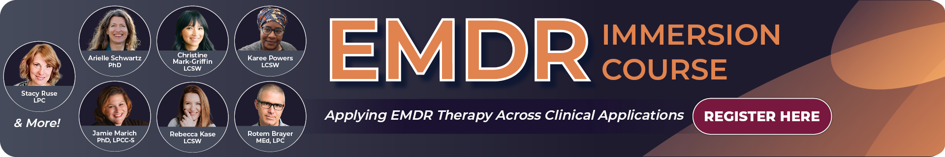 EMDR Immersion Course: Applying EMDR Therapy Across Clinical Applications