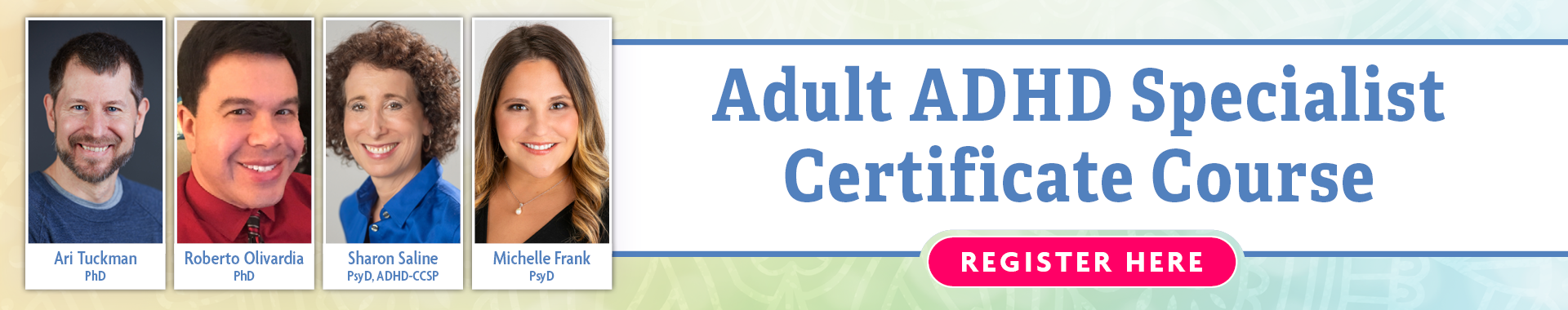 Adult ADHD Specialist Certificate Course