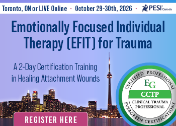 Formation de certification en traumatologie de 2 jours : Thérapie individuelle axée sur les émotions (EFIT) avec Leanne Campbell