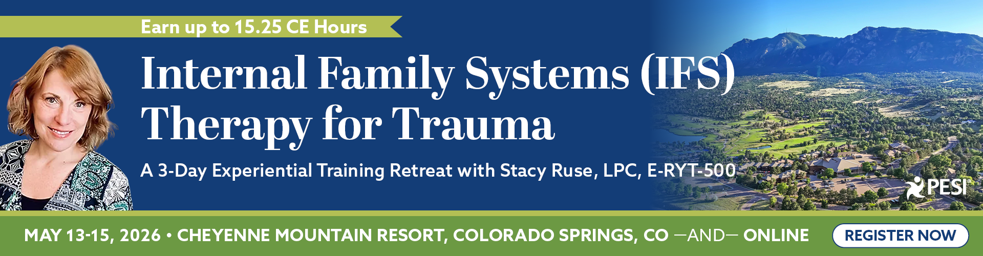 Internal Family Systems (IFS) Therapy for Trauma: A 3-Day Experiential Training Retreat with Stacy Ruse, LPC, E-RYT-500