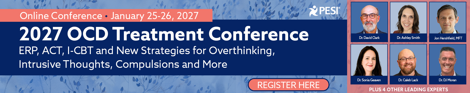 2027 OCD Treatment Conference: ERP, ACT, I-CBT and New Strategies for Overthinking, Intrusive Thoughts, Compulsions and More